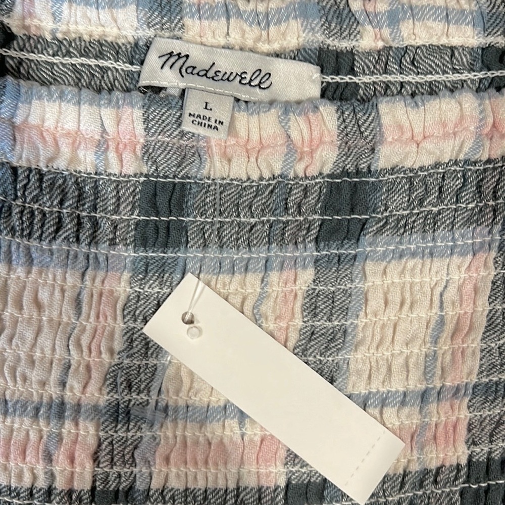 Madewell Smocked Dress - Picture 8 of 10